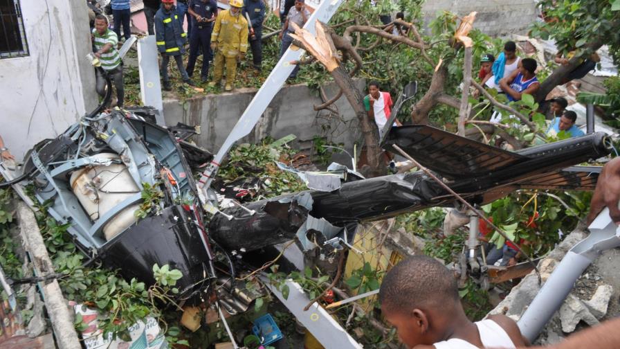 Helicóptero que se estrelló en Maquiteria salió de Bávaro e iba hacia El Higüero