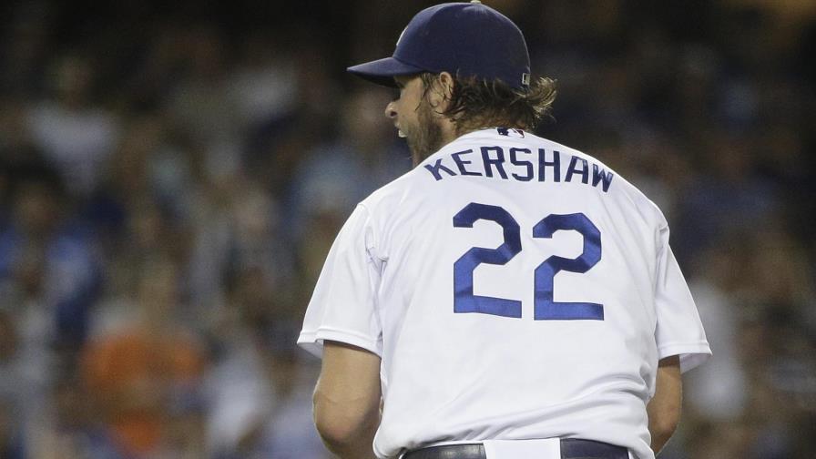 Kershaw poncha a 15 y Dodgers completan barrida vs. Gigantes