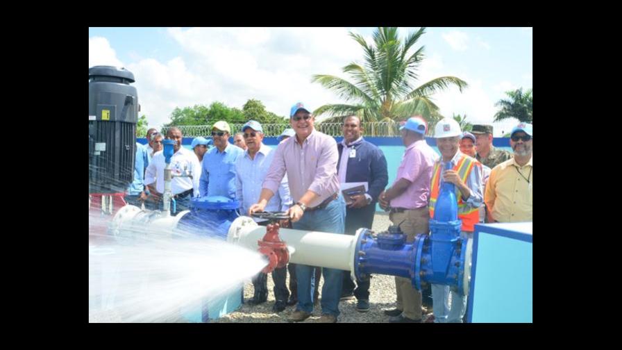 CAASD pone en funcionamiento pozos que aportarán 27.4 millones de galones diarios a Santo Domingo Este