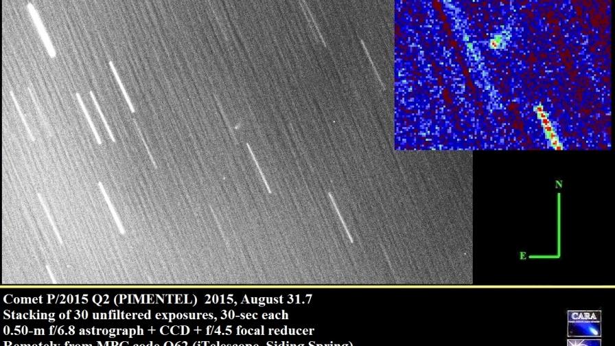 Un grupo de astrónomos aficionados brasileños descubre un nuevo cometa