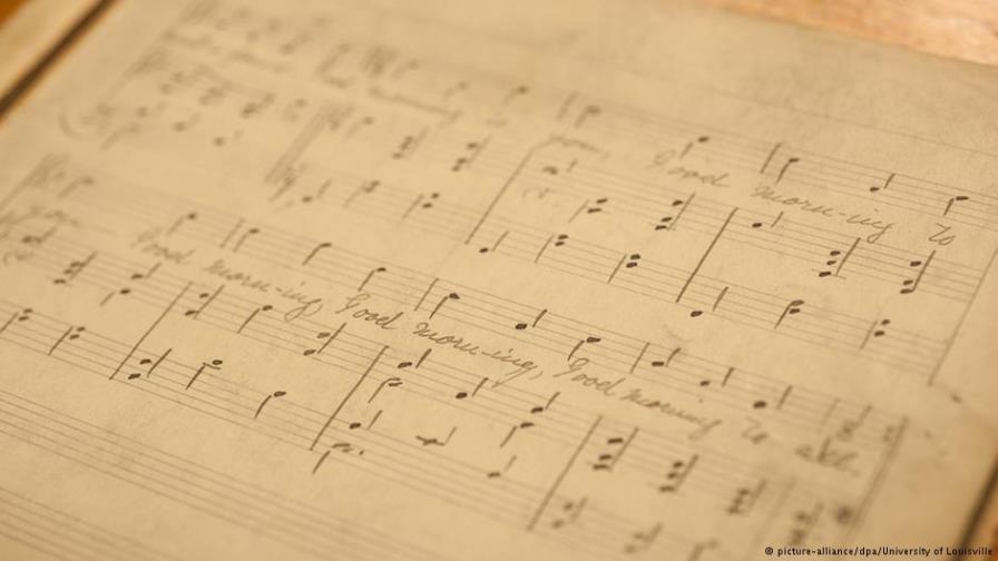 Encuentran partitura original del tema “Happy Birthday”