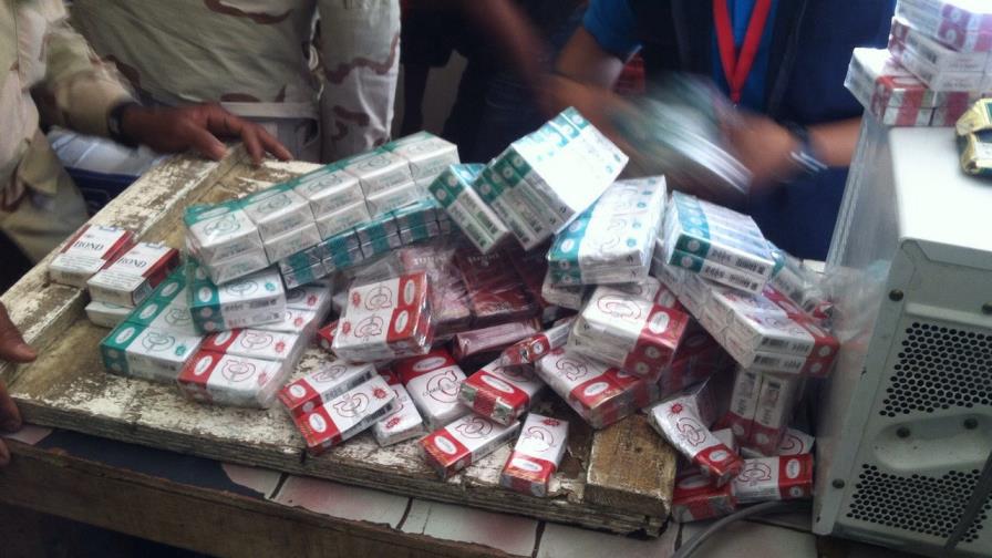 Dictan prisión preventiva contra dos hombres implicados en contrabando de cigarrillos