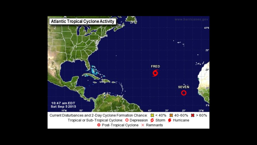 Se forma nueva depresión tropical en el Atlántico Se forma nueva depresión tropical en el Atlántico