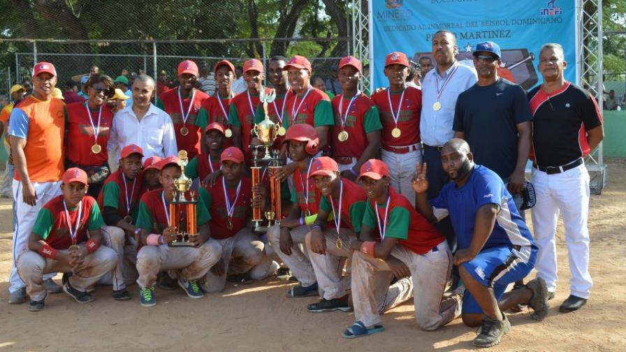 San Cristóbal campeón Primer Torneo de Béisbol Escolar