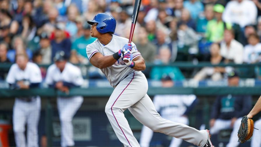 Con sencillo del dominicano Beltré, Rangers vencen a Marineros 