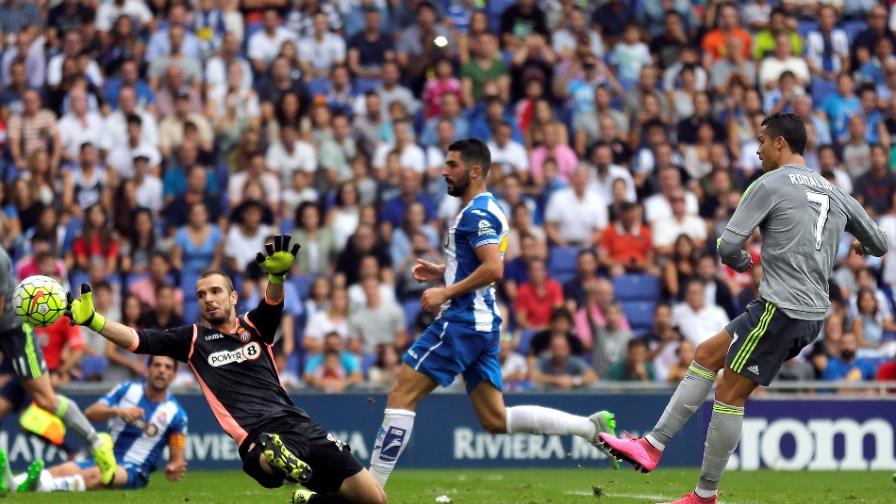 Cristiano Ronaldo espectacular: Anota cinco y el Madrid golea 6-0 al Espanyol 