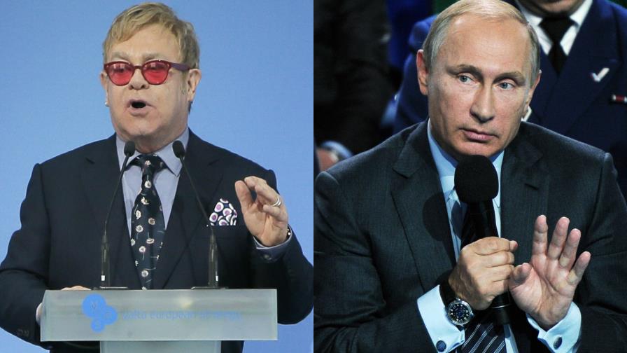 Elton John quiere hablar de los derechos de los homosexuales con Putin Elton John quiere hablar de los derechos de los homosexuales con Putin