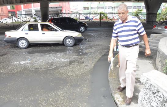 Hoyo en la 27 con Tunti  es motivo de accidentes