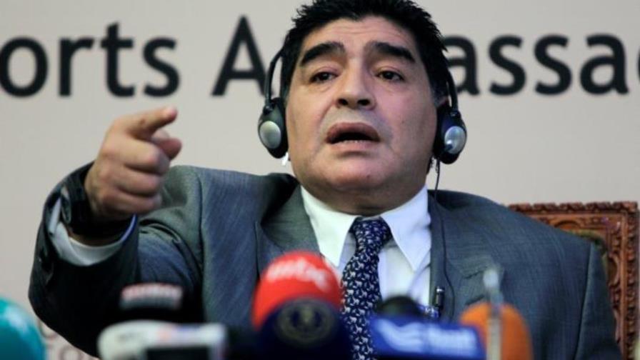 Para Maradona Blatter enseñó “mañas” a Platini en la dirigencia del fútbol 