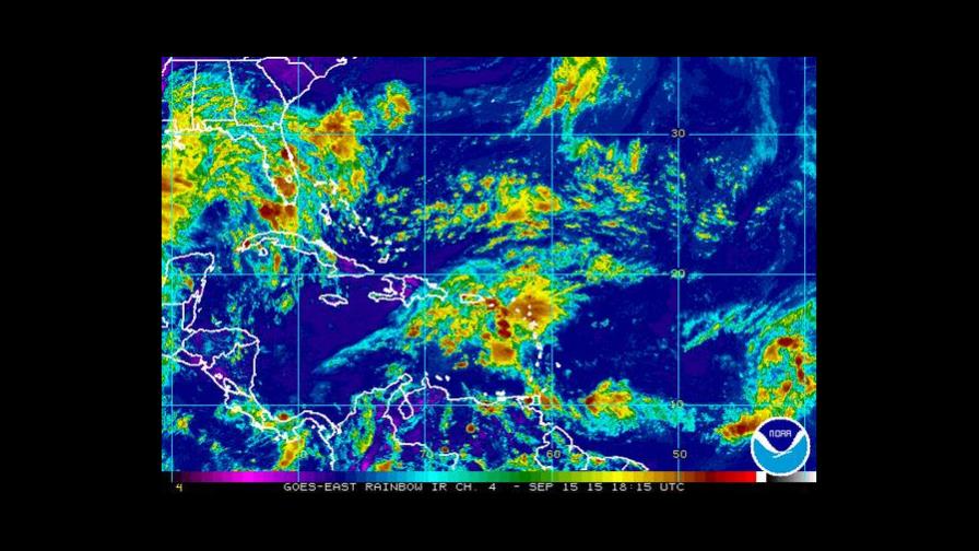 Onda tropical producirá aguaceros sobre el país este miércoles 