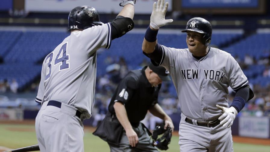 Álex Rodríguez disparó su jonrón 32 pero antes se sometió a una resonancia magnética