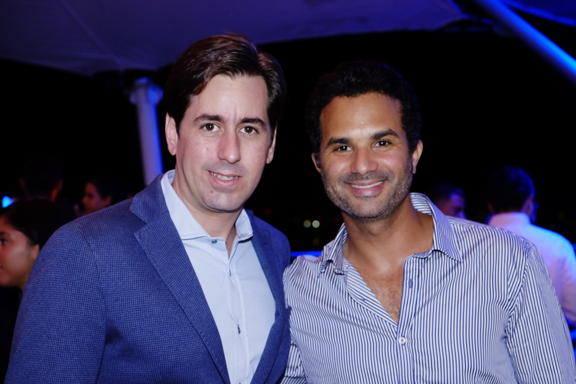 Jochy Pimentel y Francisco Espinal.