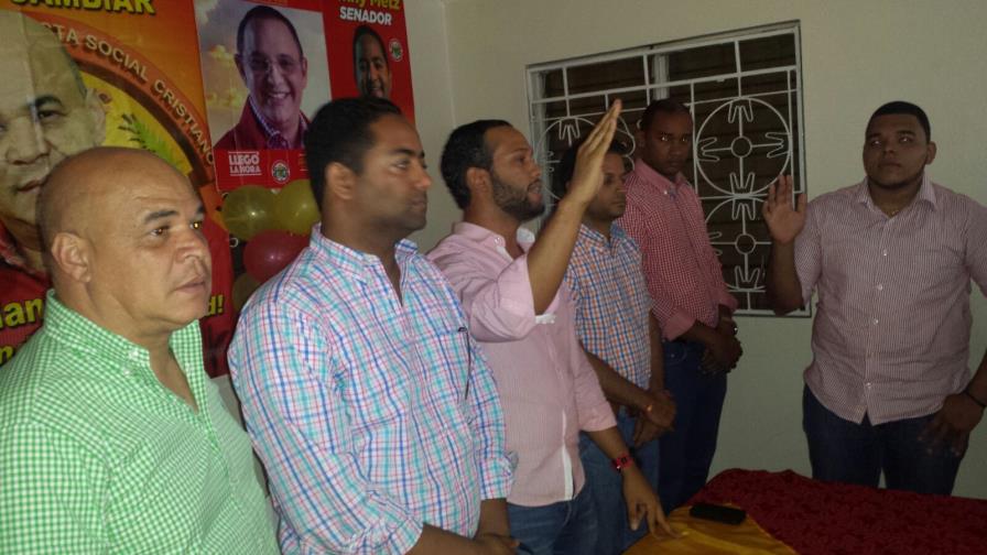JRSC juramenta comando de campaña en Villa Altagracia