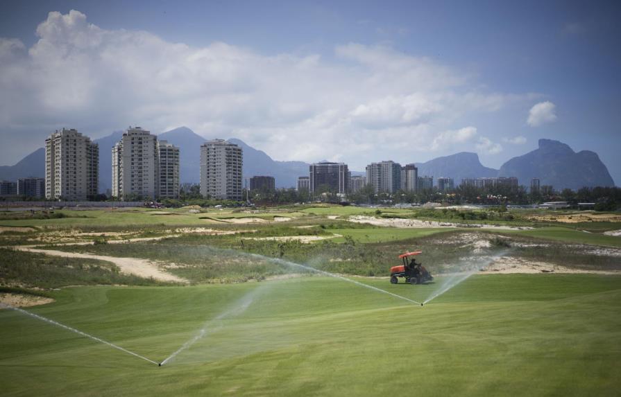 El campo de golf para las Olimpíadas será inaugurado en marzo