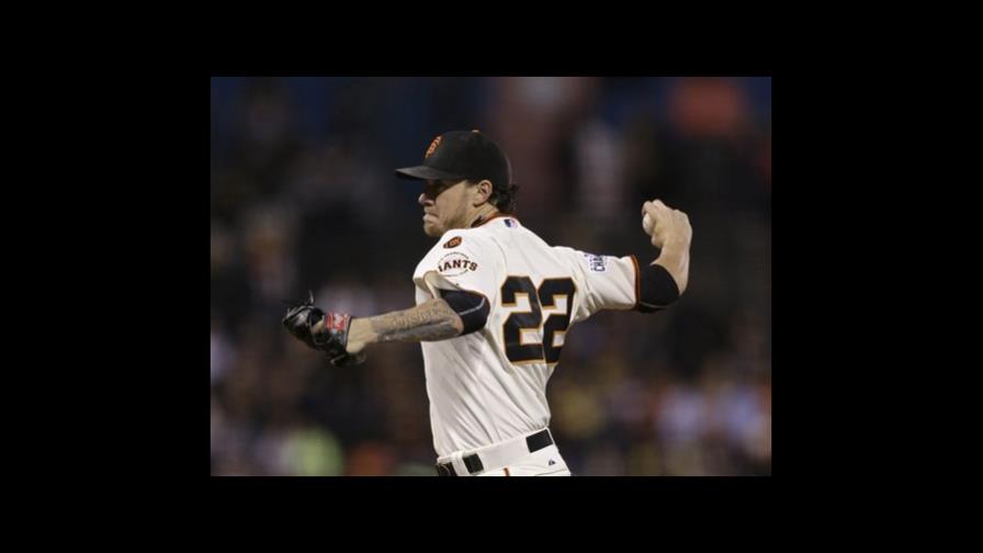 Peavy conecta 1er jonrón en 9 años; Gigantes ganan 