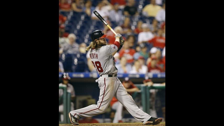 Werth pega 2 jonrones y Nacionales barren a Filis 