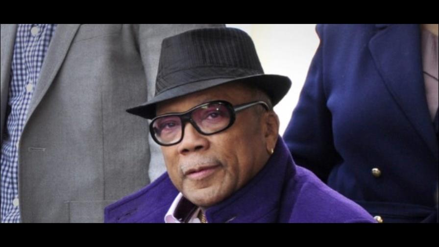 Quincy Jones, en hospital EEUU por problemas respiratorios 