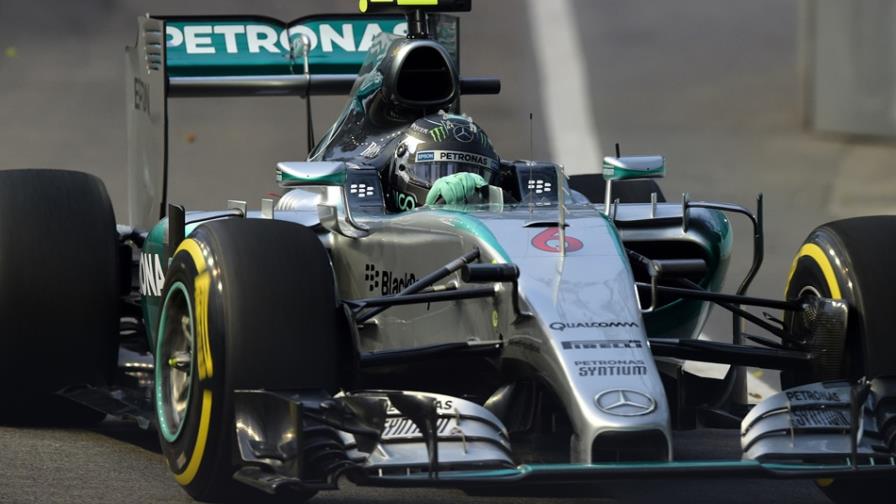 Nico Rosberg el más veloz en 1ra práctica para Singapur de Fórmula Uno Nico Rosberg el más veloz en 1ra práctica para Singapur de Fórmula Uno