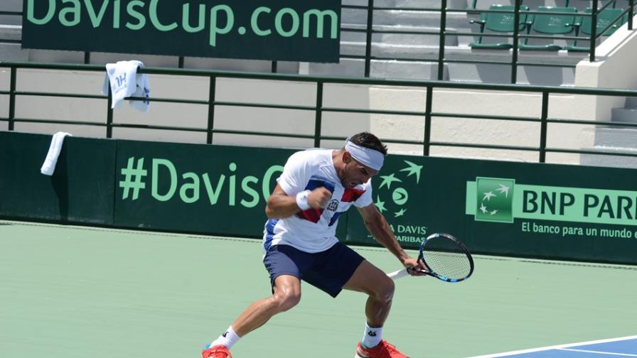 Dominicana y Alemania se reparten puntos en la Copa Davis