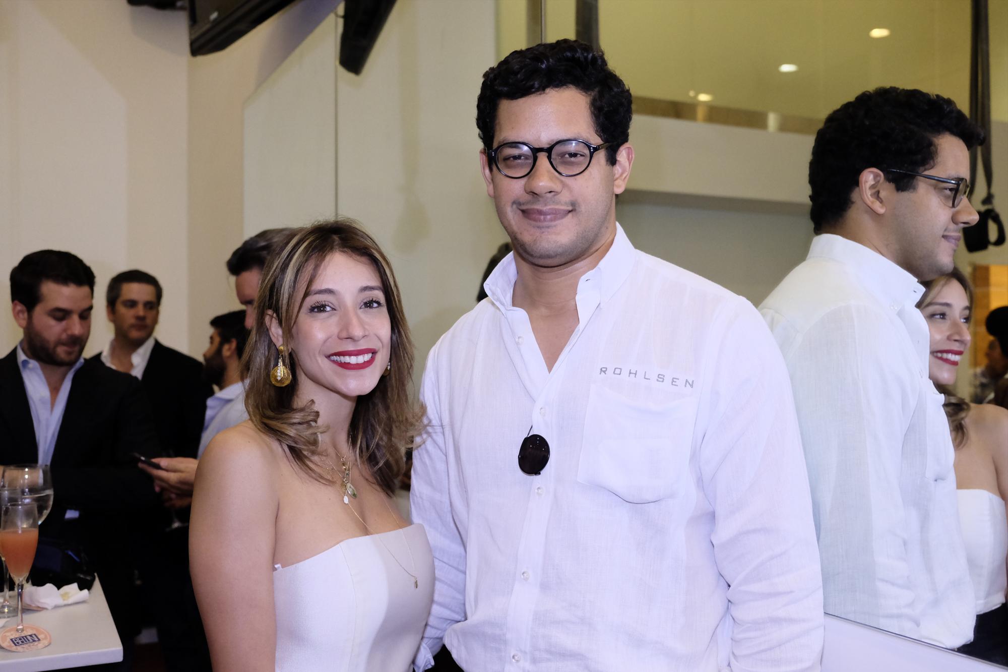 Francesca Robiu y Carlos Pérez.