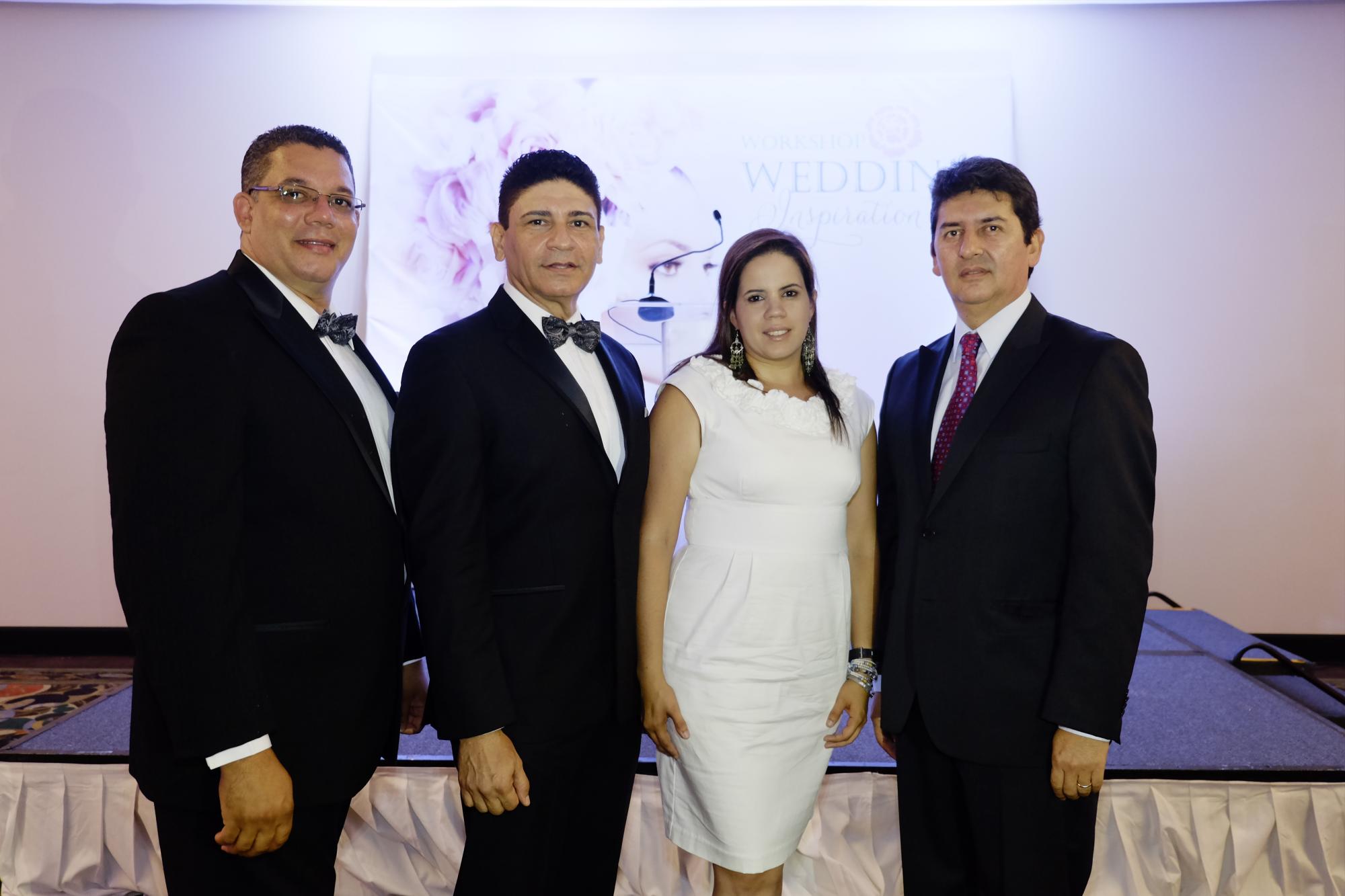 Junior Jorge, Bismarck Morales, Patsy Keller y Arvey Benavides. 