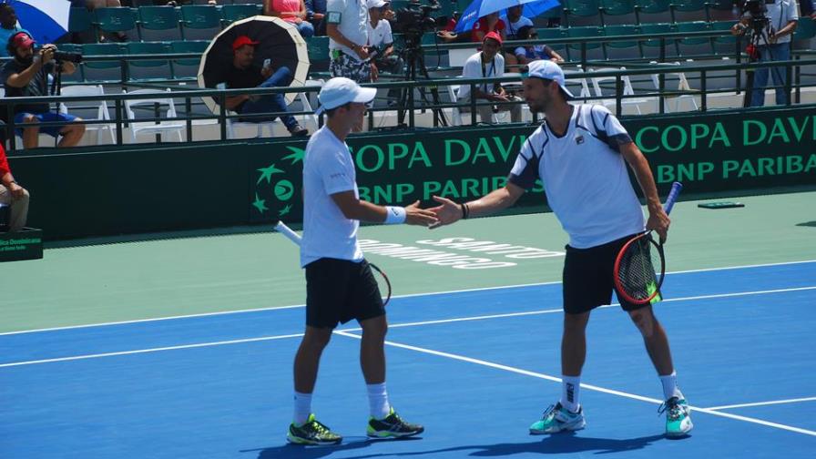 Alemania vence a Dominicana en parejas por la Copa Davis