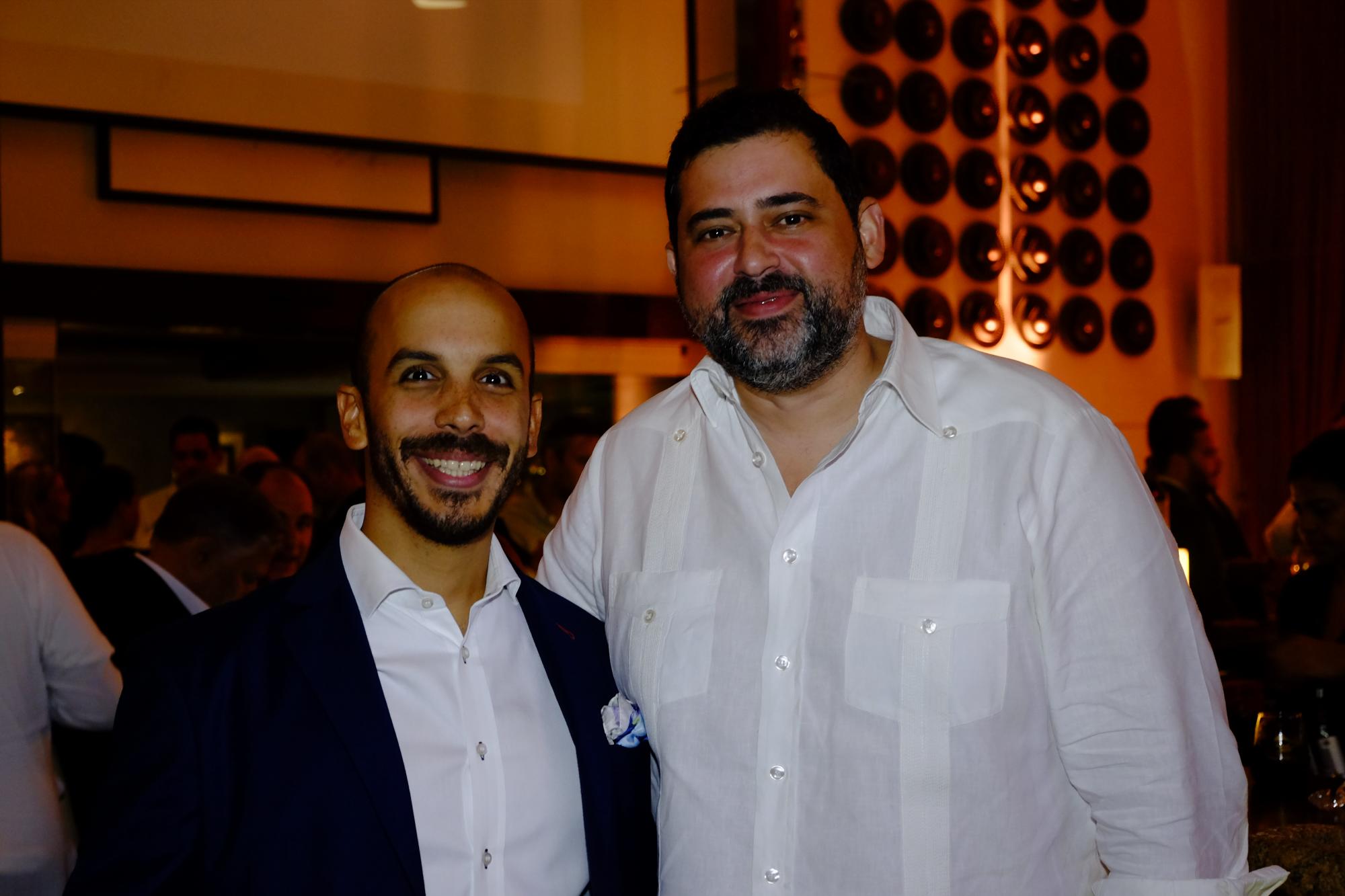 Ricky Gómez y Mario Cabral.