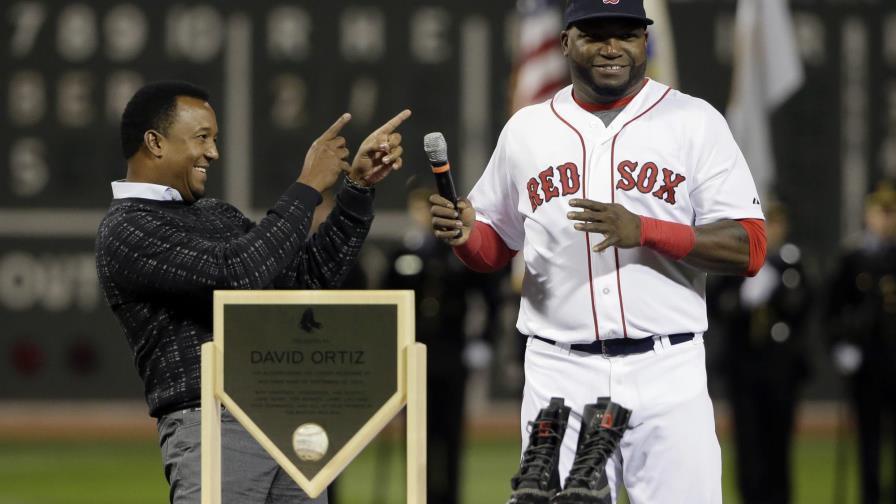 Medias Rojas honran a David Ortiz