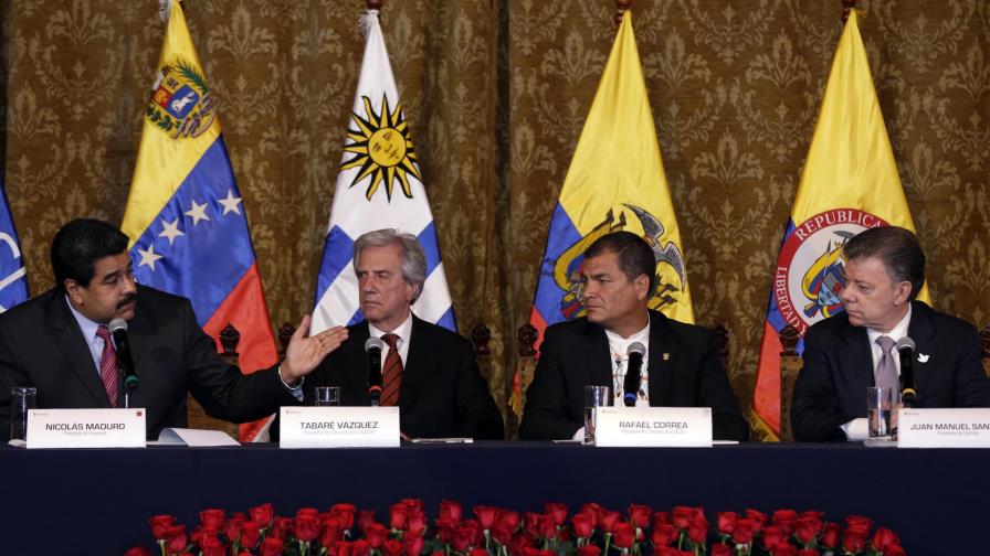 Santos dijo a Maduro en su reunión que “rompió las reglas del juego” 