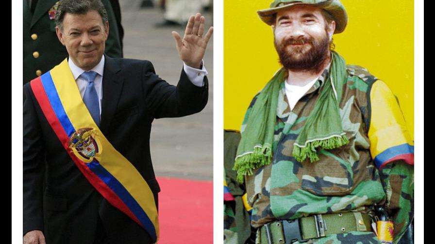 Santos y Timochenko, un encuentro inédito por la paz de Colombia 