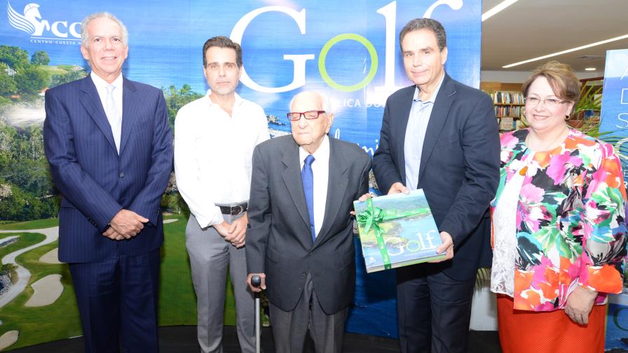 CCN y “Orgullo de mi tierra” presentan libro Golf República Dominicana