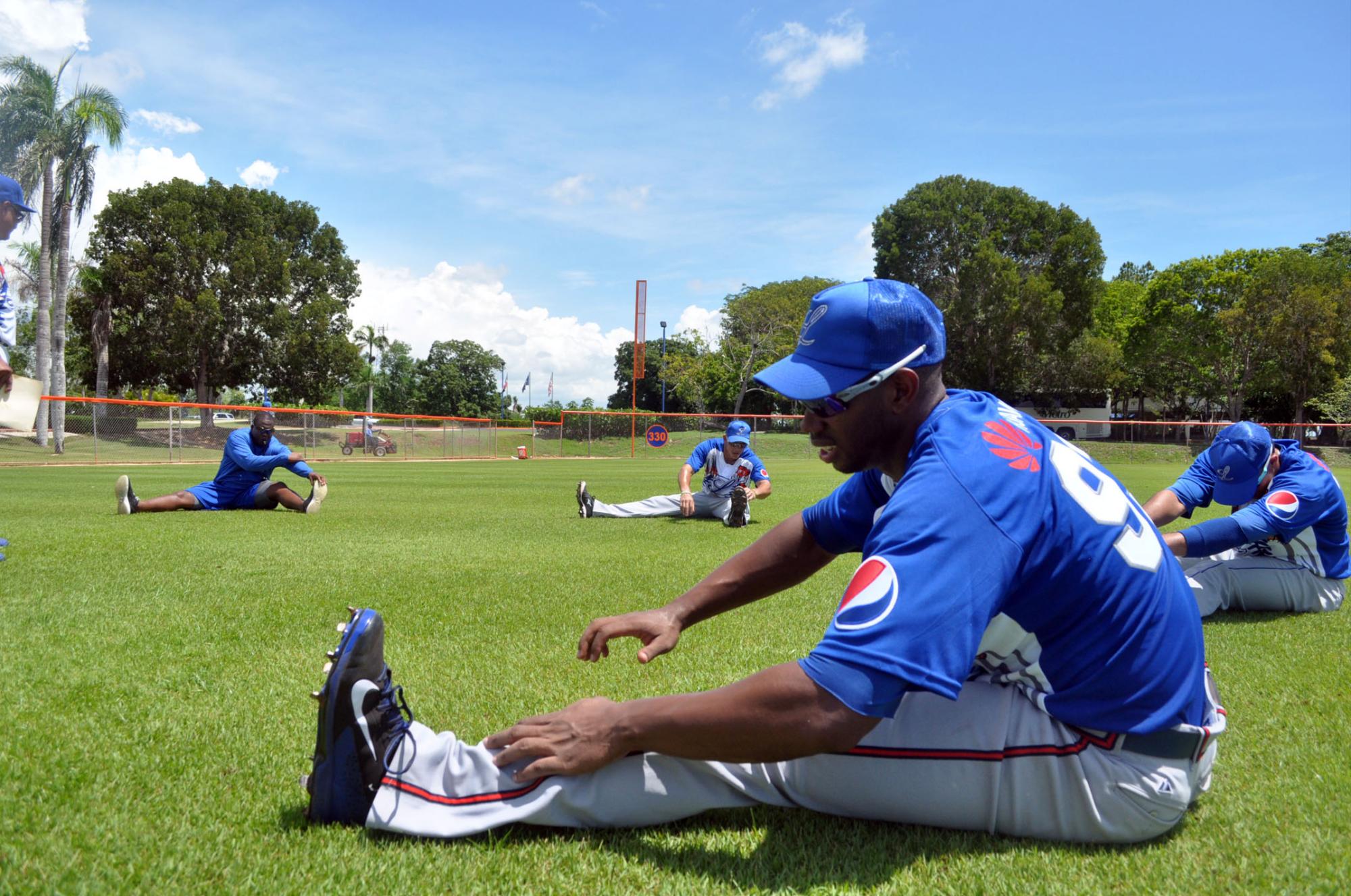 La mayoría de presentes fueron lanzadores.