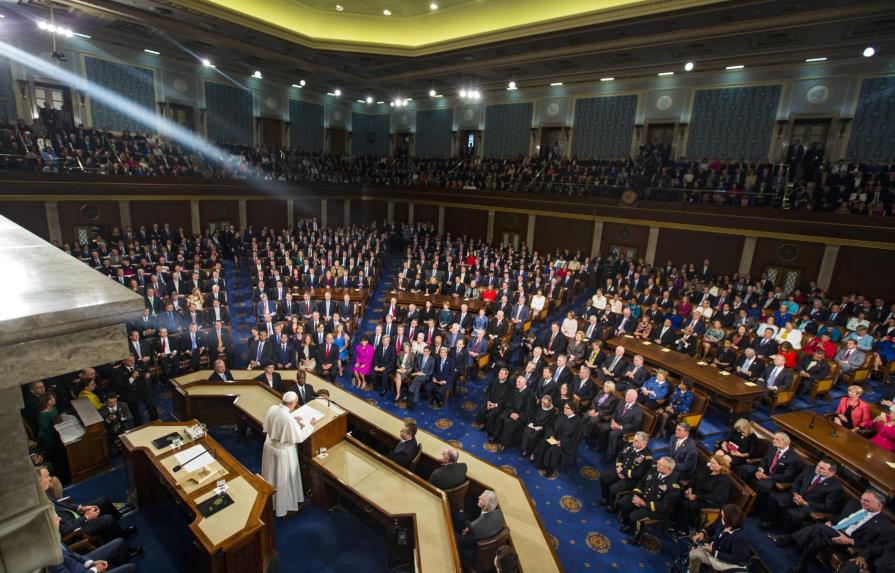 El papa Francisco apela ante el Congreso de EE.UU. a cumplir los “sueños” de América