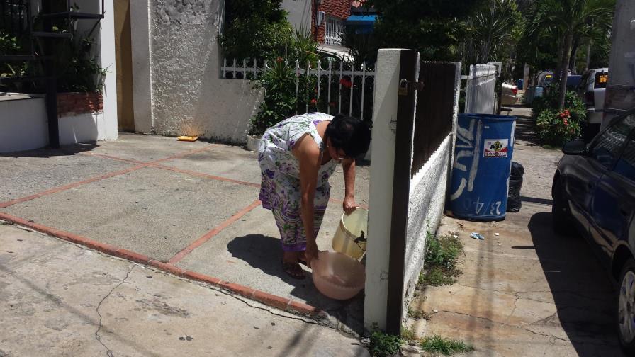 Baja presión afecta el sistema agua El Millón