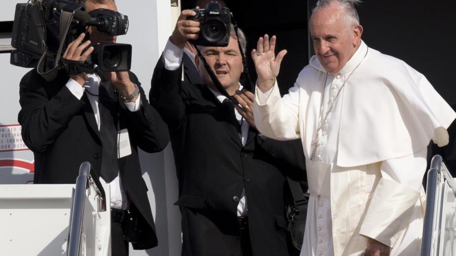 El papa Francisco aterriza en Nueva York