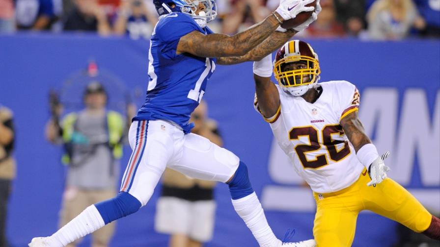 Giants aprenden a preservar ventaja; vencen a Redskins en la NFL