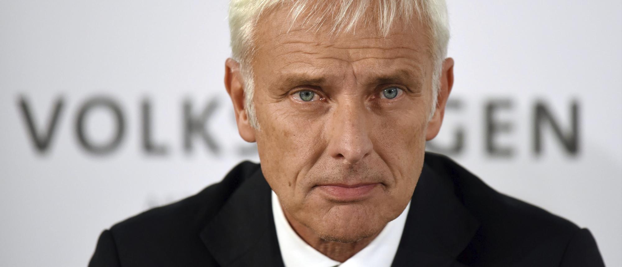 El recién nombrado presidente del grupo Volkswagen y ex presidente del productor de deportivos Porsche, Matthias Müller. 