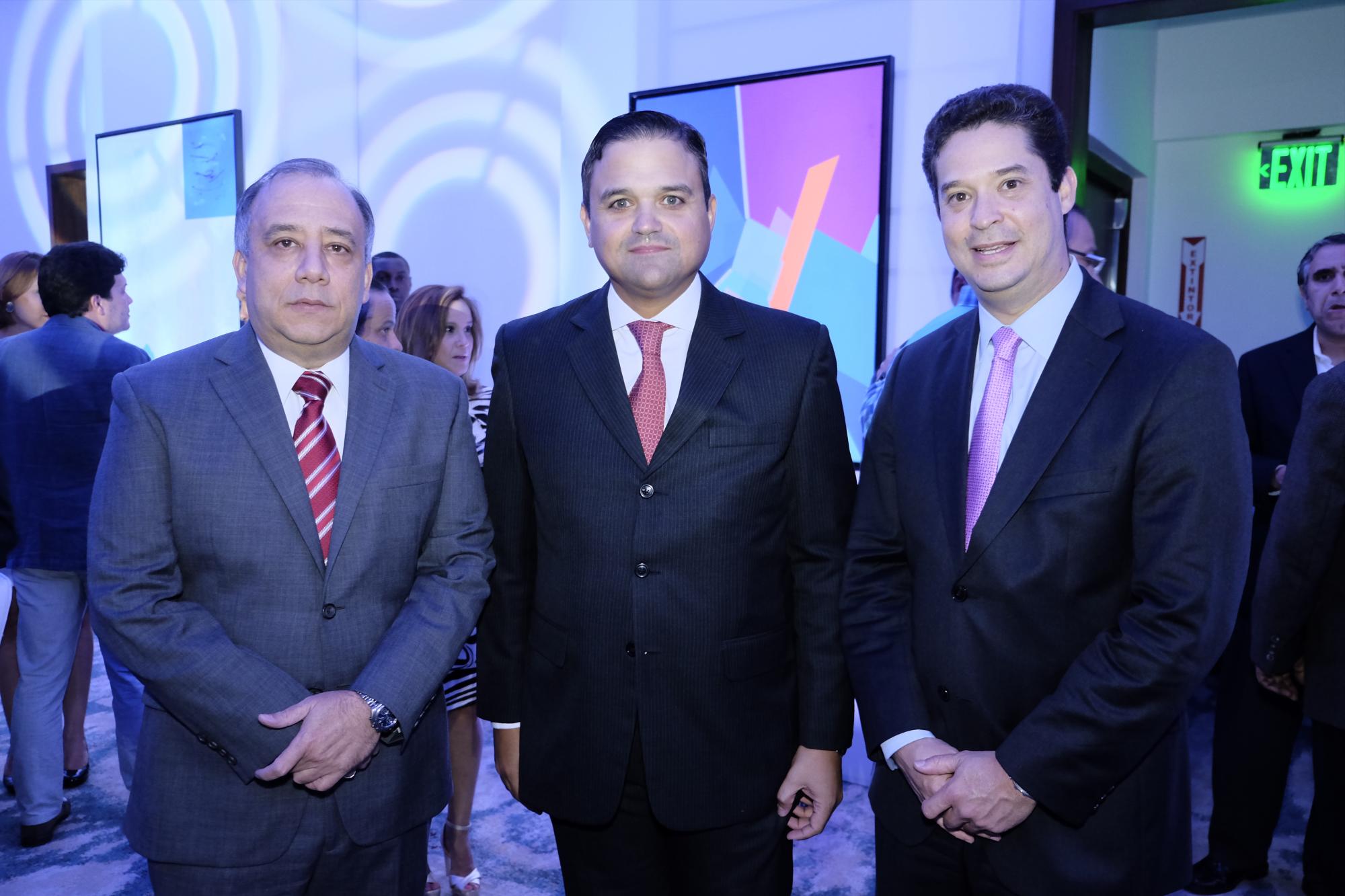 Luis Polanco, Juan Vilchez y Luis Guerra.