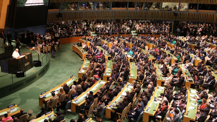 Presidente agota jornada de más de 12 horas en su primer día en Nueva York