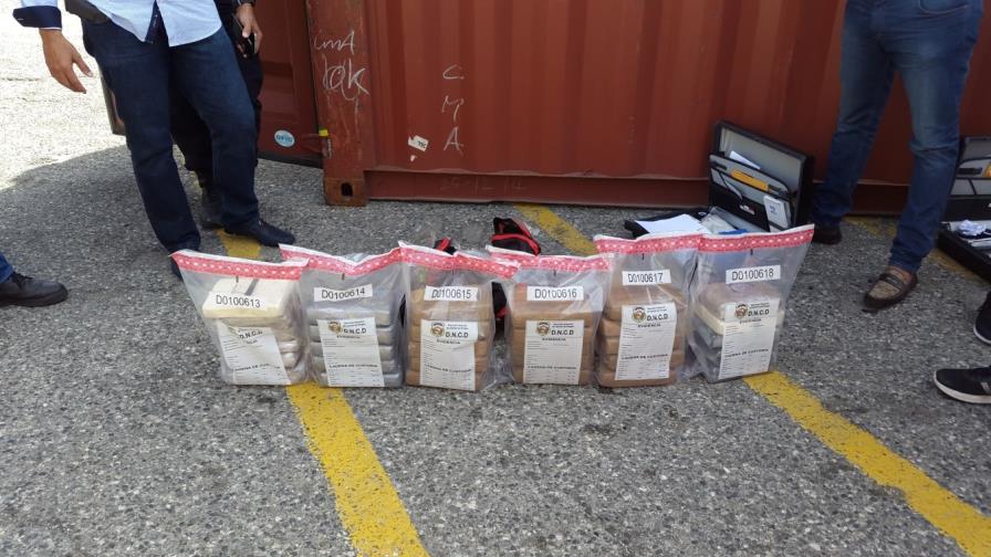 Decomisan 31 paquetes de narcóticos que viajaban solos en un contenedor