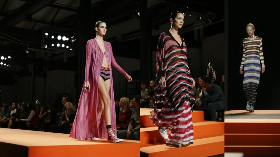 Las rayas de Missoni en Milán