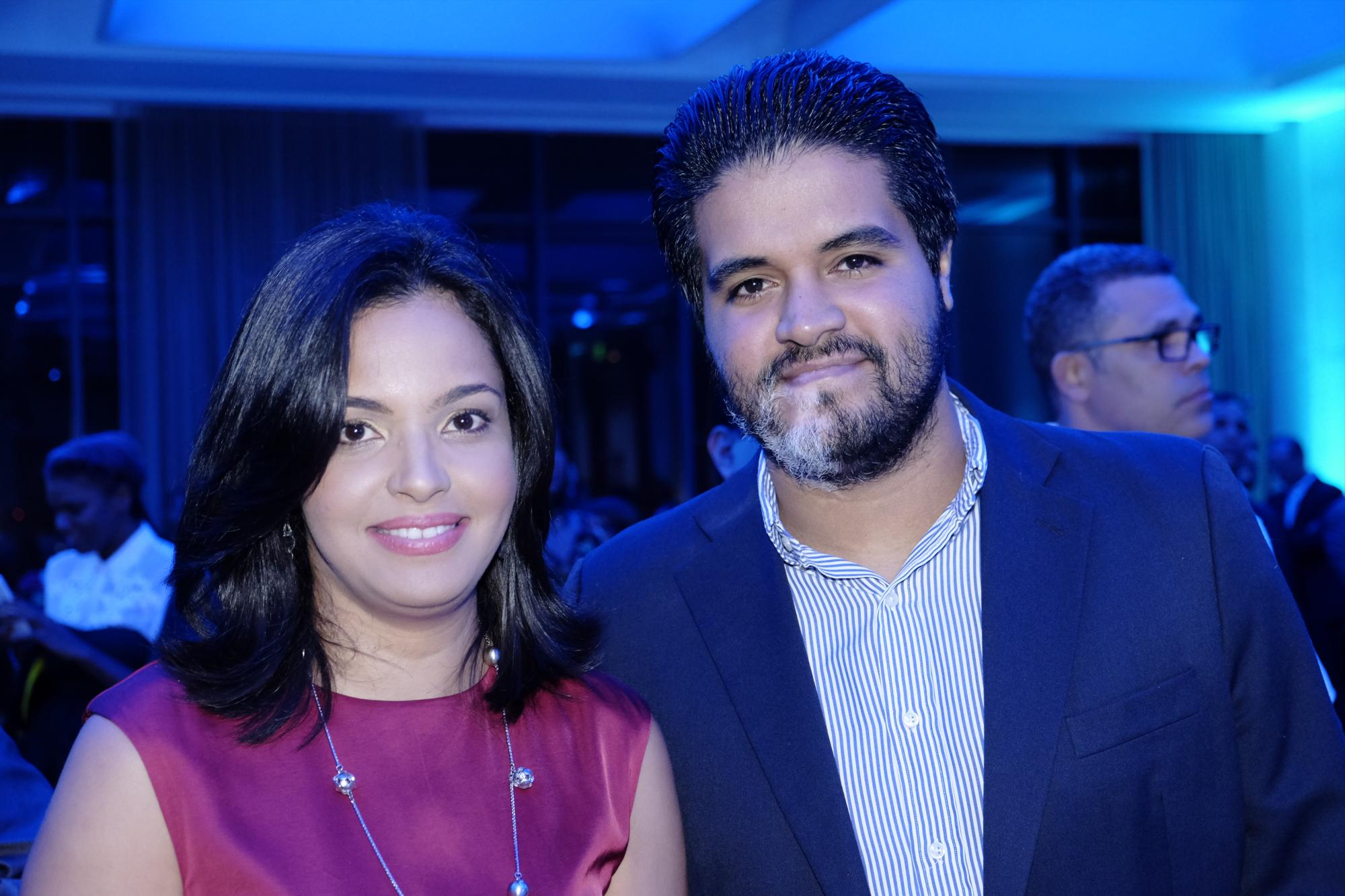 Elizabeth Muñoz y Jorge Jerez.