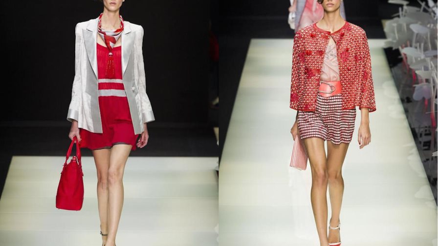 Giorgio Armani aboga por el color