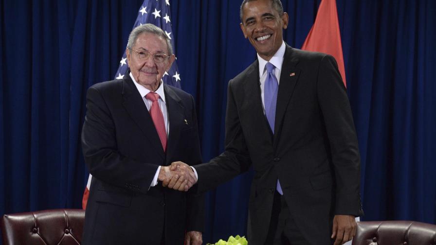 Obama y Raúl Castro celebran en la ONU su segunda reunión bilateral