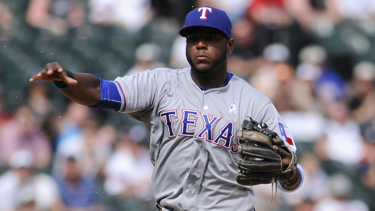Hanser Alberto ha jugado en varias etapa de la temporada con los Vigilantes de Texas.