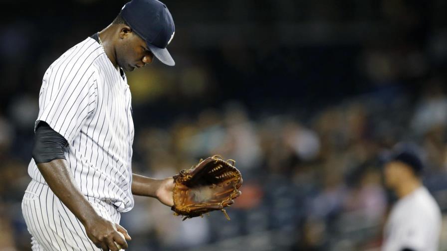 Pineda y Yanquis, apaleados por Medias Rojas 