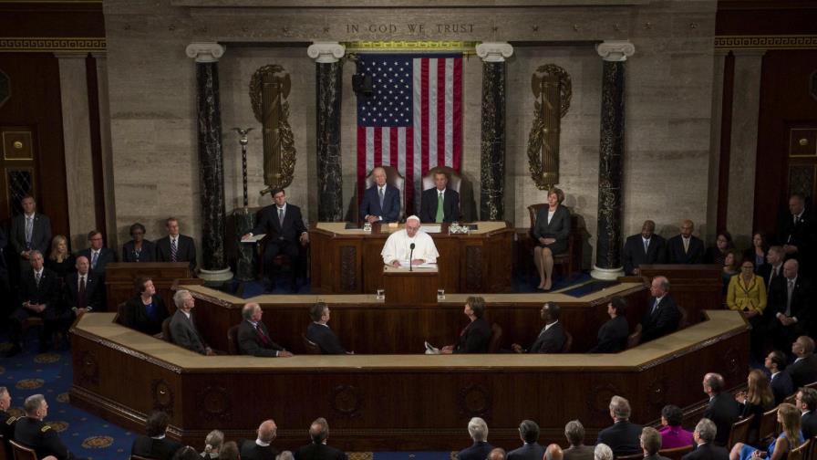 El papa Francisco en el Congreso de Estados Unidos