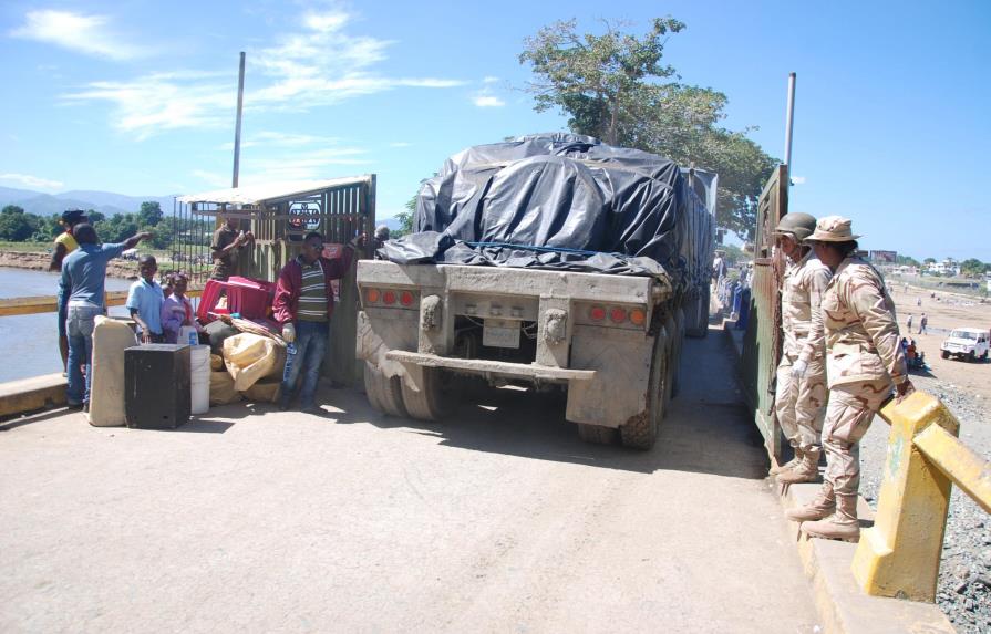 El comercio operó normal hoy entre República Dominicana y Haití pese a veda de productos