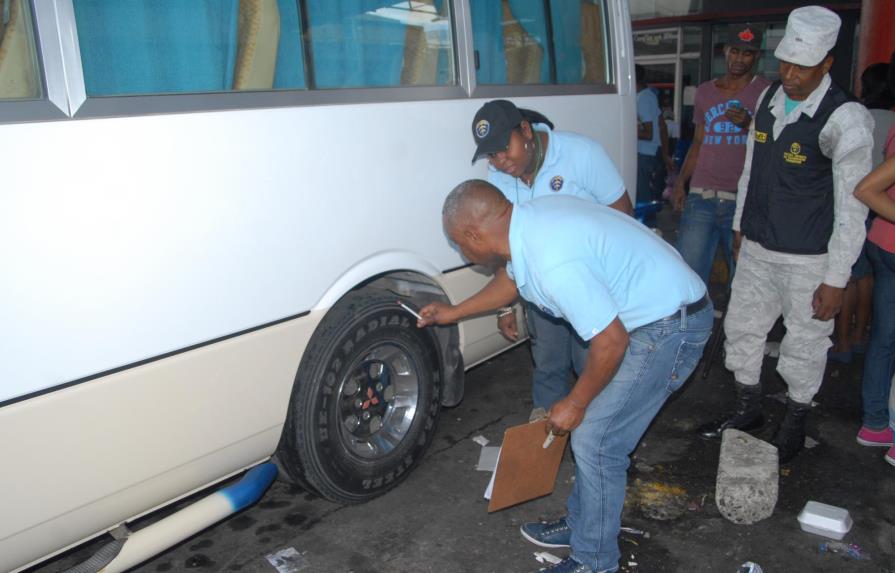 OTTT inspecciona 7 mil 483 vehículos de pasajeros en el período enero-agosto 2015