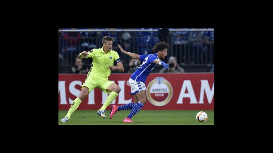 Schalke golea y Tottenham empata ante Mónaco en Liga Europa 